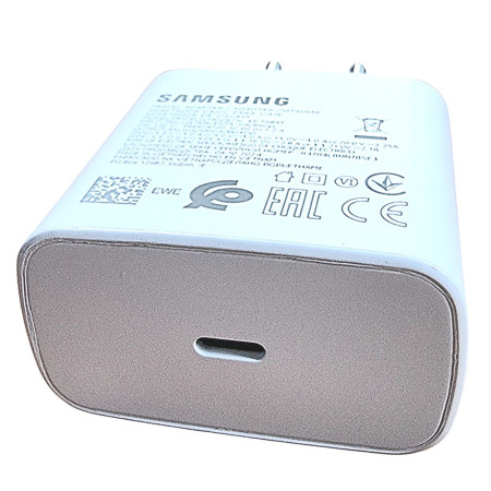 Сетевое зарядное устройство Samsung USB-C 45W (EP-TA845XBEGCN) Белый (Класс А)