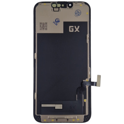 Дисплей з сенсорним екраном (модуль) iPhone 13, чорний OLED GX