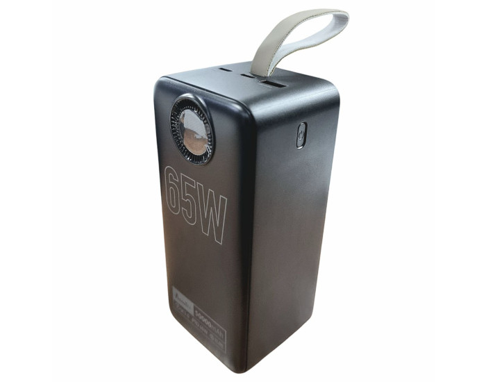 Портативная батарея (Power Bank) Aspor A375 50000mAh Notebook Series PD65W (5V-20V) Черный