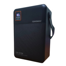 Портативная батарея Topomax 80000mAh Fast Charge (QC+PD) 22.5W- черный