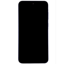Дисплей з сенсорним екраном (модуль) Samsung A356 Galaxy A35, чорний, з рамкою, з широким обідком, OLED