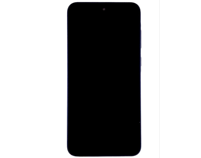 Дисплей з сенсорним екраном (модуль) Samsung A356 Galaxy A35, чорний, з рамкою, з широким обідком, OLED