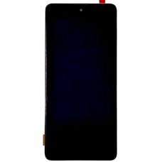 Дисплей з сенсорним екраном (модуль) Samsung M317 Galaxy M31s, чорний з рамкою, з вузьким обідком, OLED