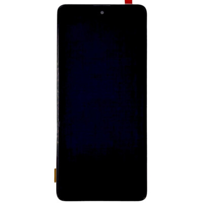 Дисплей з сенсорним екраном (модуль) Samsung M317 Galaxy M31s, чорний з рамкою, з вузьким обідком, OLED