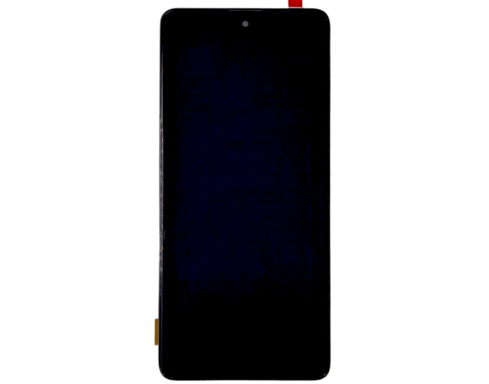 Дисплей с сенсорным экраном (модуль) Samsung M317 Galaxy M31s, черный с рамкой, с узким ободком, OLED