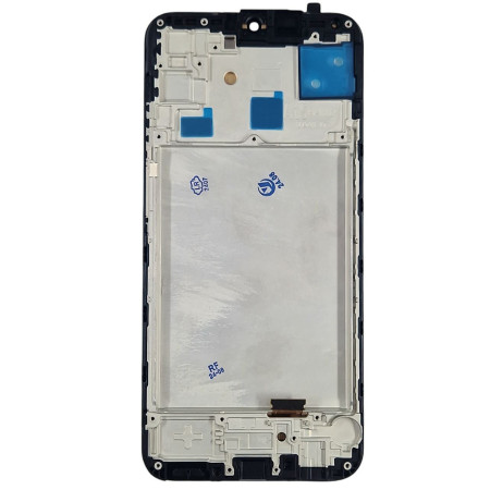 Дисплей с сенсорным экраном (модуль) Samsung A155 A15 / A156, черный с рамкой, с широки ободком, OLED