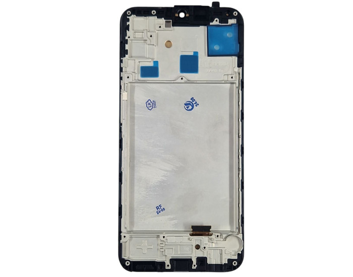 Дисплей з сенсорним екраном (модуль) Samsung A155 A15 /A156, чорний з рамкою, з широкі обідком, OLED