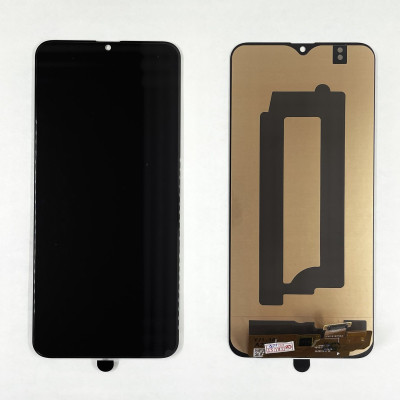 Дисплей з сенсорним екраном (модуль) Samsung A205 / A20, чорний, OLED