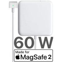 Сетевое зарядное устройство MacBook Apple Magsafe 2 60W (MD565CHA/A1435) Белый
