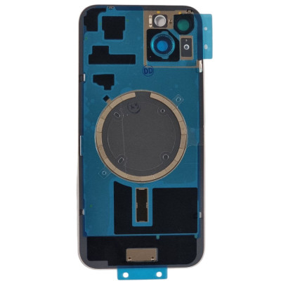 Задняя панель корпуса iPhone 15 Plus Black, со стеклом камеры, MagSafe, оригинал