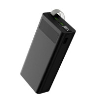Портативна батарея Aspor A306 Fast Charge 30000mAh (QC+PD) 22.5W чорний