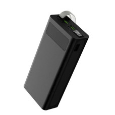 Портативная батарея Aspor A306 Fast Charge 30000mAh (QC+PD) 22.5W чорний