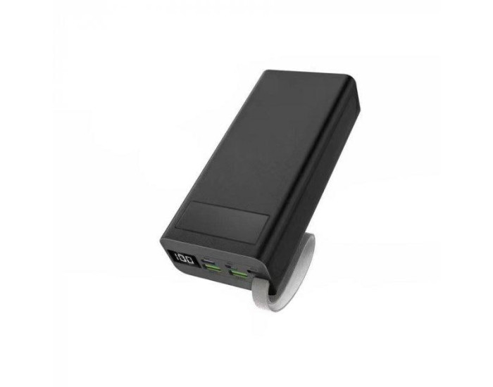 Портативная батарея (Power Bank) Aspor A306 Fast Charge 30000mAh (QC+PD) 22.5W чорний