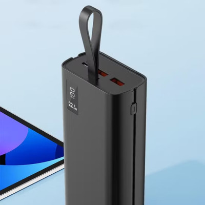 Портативная батарея (Power Bank) Aspor A337 (PD/QC4.0/22.5W) 30000mAh черный