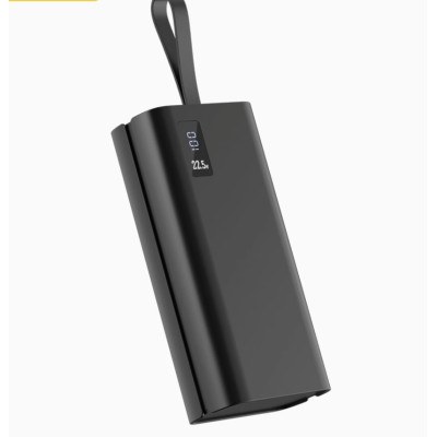 Портативная батарея (Power Bank) Aspor A337 (PD/QC4.0/22.5W) 30000mAh черный