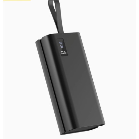 Портативная батарея (Power Bank) Aspor A337 (PD/QC4.0/22.5W) 30000mAh черный