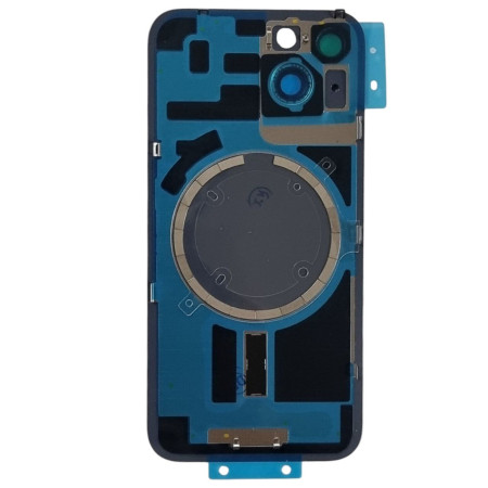 Задняя панель корпуса iPhone 15 Black, со стеклом камеры, MagSafe, оригинал (Класс B)