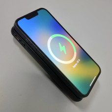 Портативная батарея (Power Bank) Aspor A305 Wireless Charger 10000mAh (QC4.0+PD) 22.5W+ cable USB/Micro/Lightning/Type-C, черный
