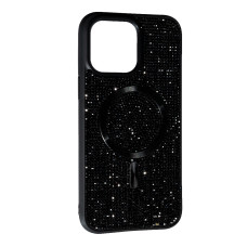 Чехол-силикон Diamond with Magsafe iPhone 11, Black (Класс B)