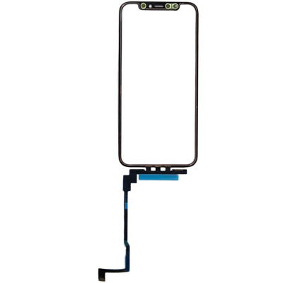 Сенсор Apple iPhone 11 Pro, з OCA-пленкой, з мікросхемою, чорний, оригінал, Mitsubishi