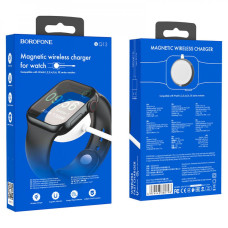 Бездротова зарядка Borofone BQ13 wireless charger Apple iWatch, Black