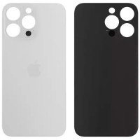 Задняя панель корпуса для iPhone 14 Pro, White (Big Hole) оригинал