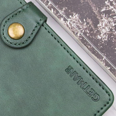 Чехол-книга GETMAN Elegant Xiaomi Redmi A3 зеленый
