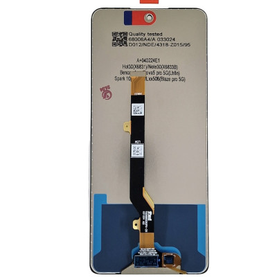 Дисплей с сенсорным экраном (модуль) Tecno TECNO Pova 5 (LH7n) / Tecno Pova 5 Pro (LH8n) черный