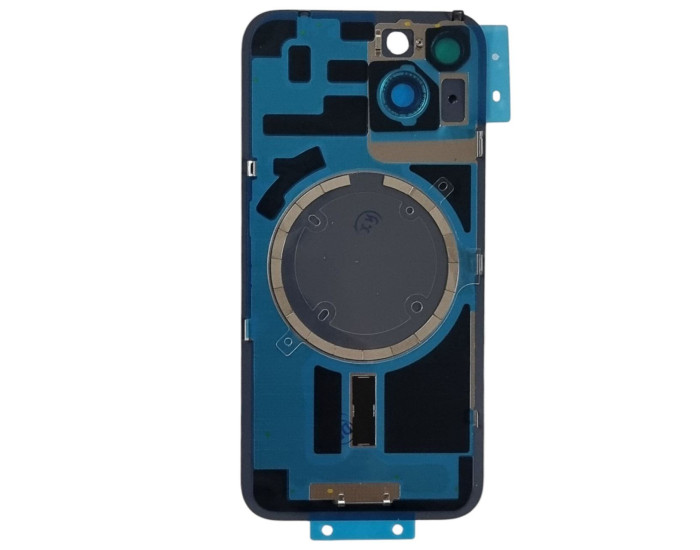 Задняя панель корпуса iPhone 14 Blue, со стеклом камеры, MagSafe, оригинал