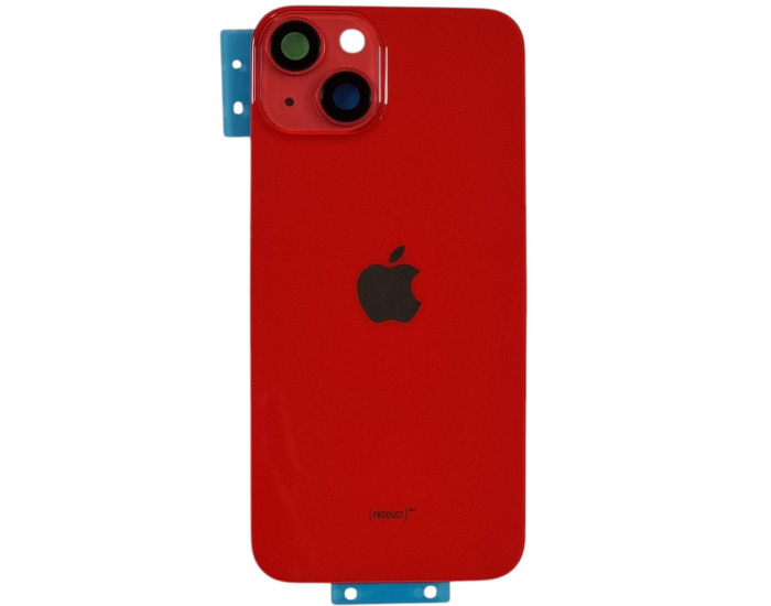 Задняя панель корпуса iPhone 14 Red, со стеклом камеры, MagSafe, оригинал