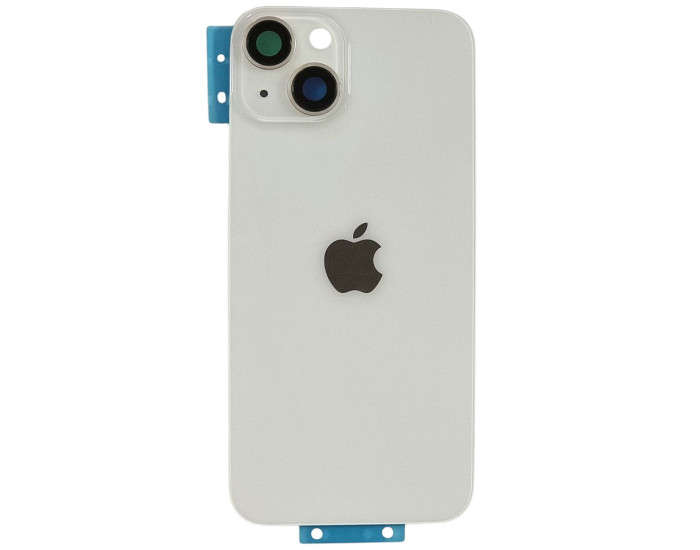 Задняя панель корпуса iPhone 14 Starlight White, со стеклом камеры, MagSafe, оригинал