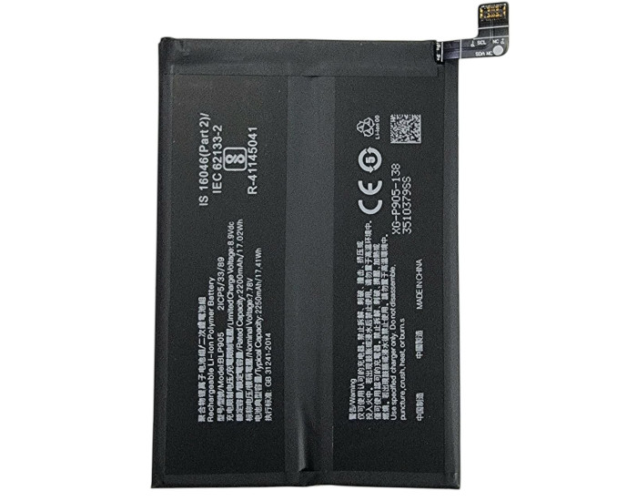 Аккумулятор Oppo Reno 7 Pro (BLP905) 2250+2250 mAh