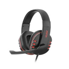 Навушники ігрові Aspor A216 з мікрофоном, Black