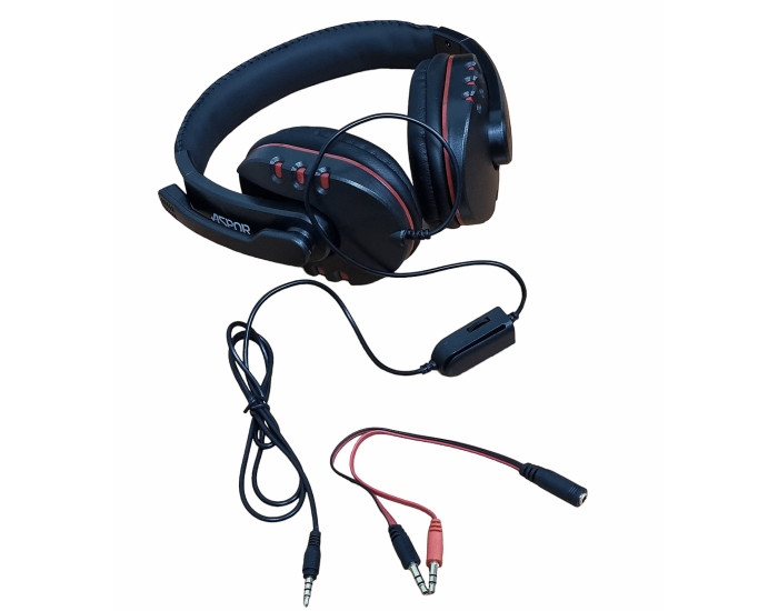 Наушники Игровые Aspor A216 с микрофоном, Black
