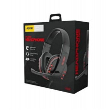 Наушники Игровые Aspor A216 с микрофоном, Black