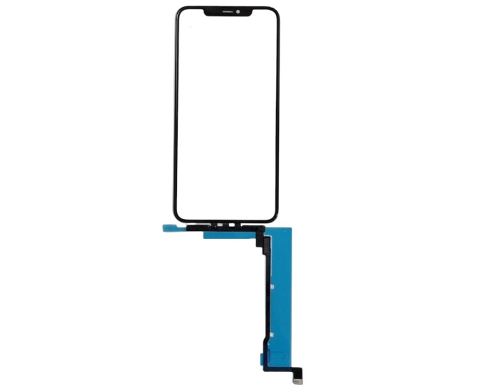 Сенсор Apple iPhone 11 Pro Max, з OCA, без мікросхеми, чорний. оригінал