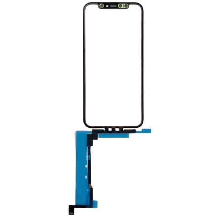 Сенсор Apple iPhone 11 Pro, с OCA-пленкой, с микросхемой, черный, оригинал