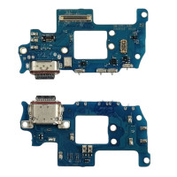 Шлейф для Samsung S711 Galaxy S23 FE коннектора зарядки, с микрофоном, с Sim коннектором, high copy