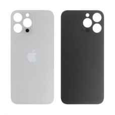 Задняя панель корпуса для iPhone 13 Pro Max, Silver (Big Hole), оригинал