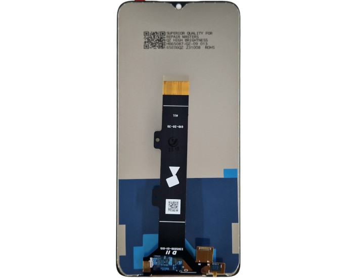 Дисплей з сенсорним екраном (модуль) Motorola XT2239 Moto E22 / Moto E22i, чорний