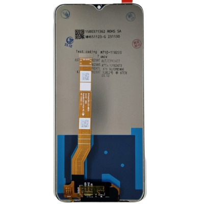 Дисплей з сенсорним екраном (модуль) Oppo A38 (CPH2579) / Oppo A18 / Oppo A58 5G / Oppo A78 5G, чорний