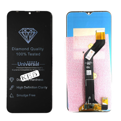 Дисплей с сенсорным экраном (модуль) Tecno Spark 6 Go KE5J / Spark Go 2020 KE5S, черный