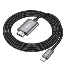 Кабель HDTV HOCO UA27 HD on-screen cable iP to HDTV 2m. Metal Gray