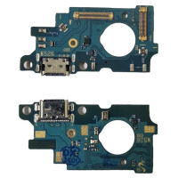 Шлейф для Samsung M526 Galaxy M52 5G коннектора зарядки, микрофона, оригинал