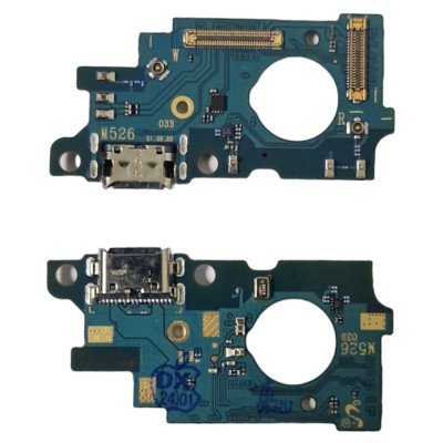 Шлейф для Samsung M526 Galaxy M52 5G конектора зарядки, мікрофона, оригінал