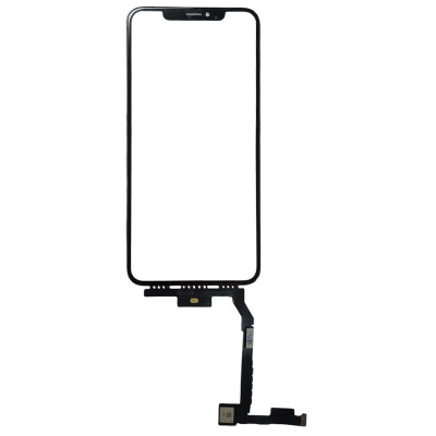 Сенсор Apple iPhone XS Max, с OCA. с длинным шлейфом, черный, оригинал, Mitsubishi