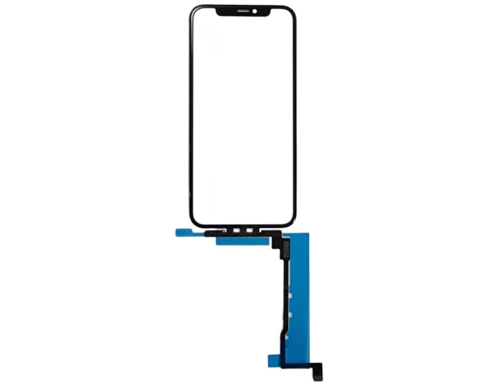 Сенсор Apple iPhone 11 Pro, з OCA-пленкой, без мікросхеми, чорний, оригінал
