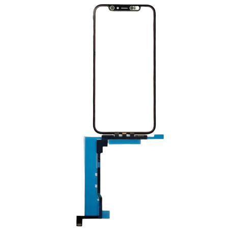 Сенсор Apple iPhone 11 Pro, с OCA-пленкой, без микросхемы, черный, оригинал