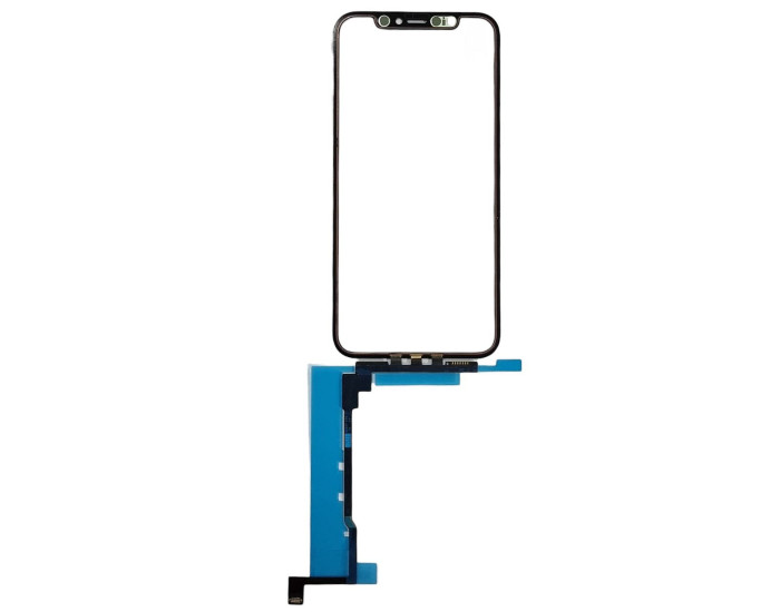 Сенсор Apple iPhone 11 Pro, з OCA-пленкой, без мікросхеми, чорний, оригінал