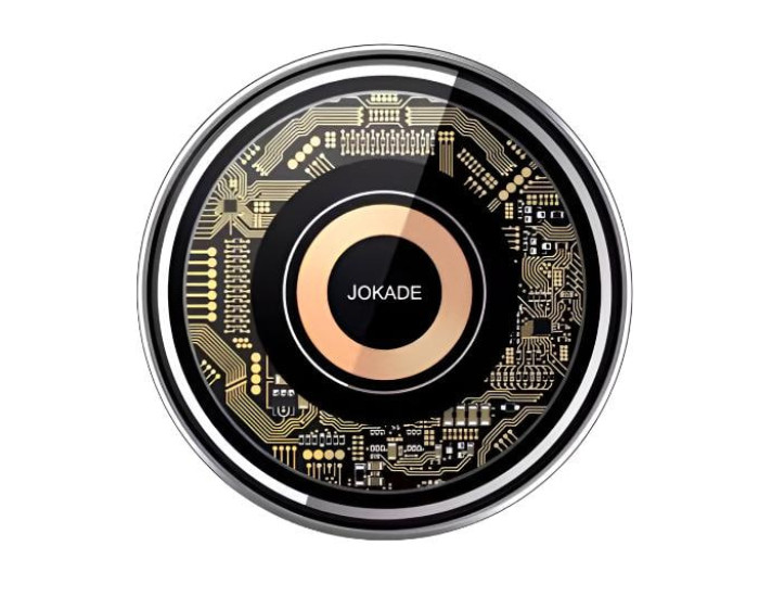 Беспроводная зарядка 2 IN1 Jokade JK008 wireless fast charging 5W/7.5W/10W/15W black
